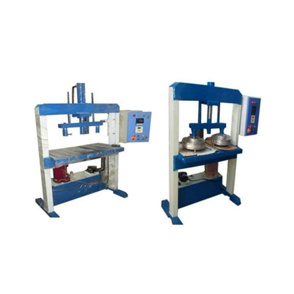 Hydraulic Single Cylinder Double Die Paper Plate Making Machine
